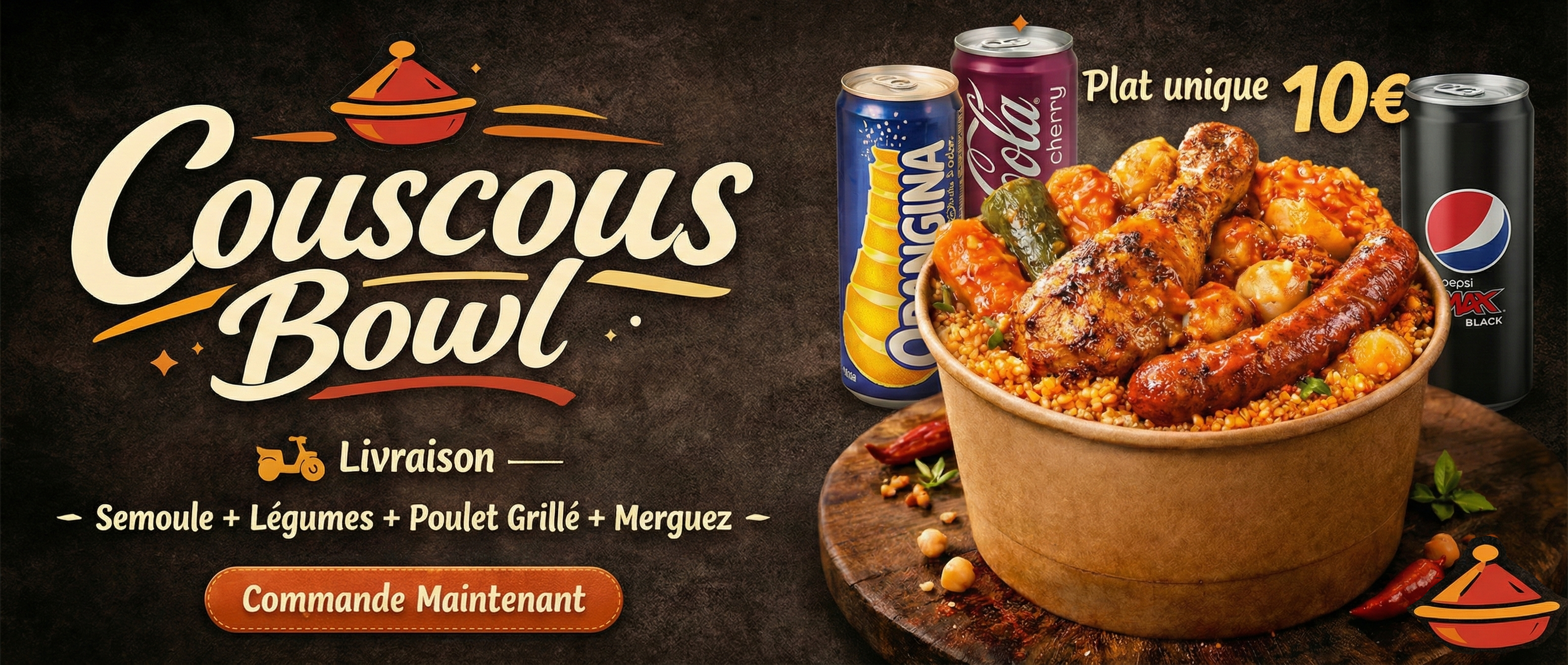 Couscous bowl gourmand
